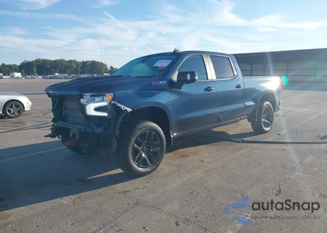 2022 Chevrolet Silverado 1500 4Wd Standard Bed Lt Trail Boss из США, поврежденный, VIN 3GCUDFEL0NG597732